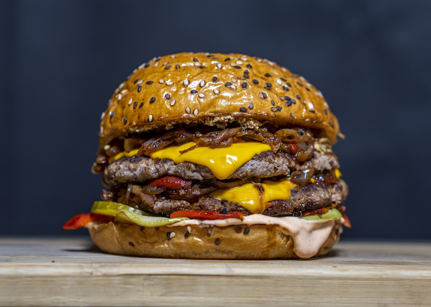 XL Smash Forge burger
